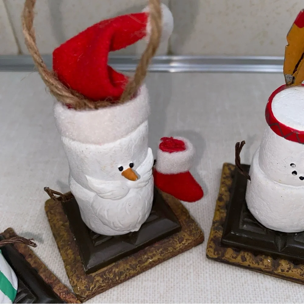Midwest‎ Canon Falls The Original S'mores Snowman Christmas ornament Lot 5